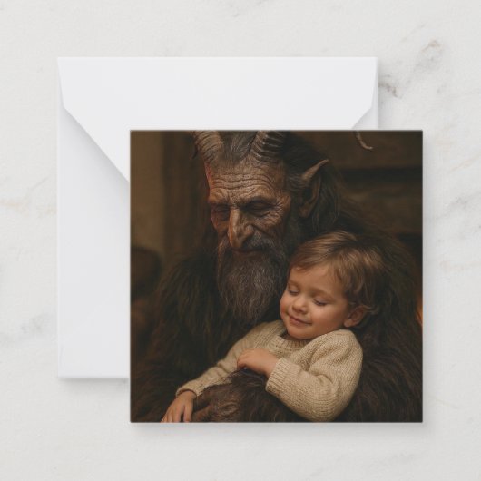 Carte De Correspondance Christmas Krampus (Devant)
