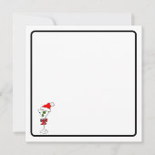 Carte De Correspondance Christmas martini note card (Devant)