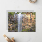 Carte De Correspondance Chuchotements de Toccoa Falls (Devant/Arrière en situation)