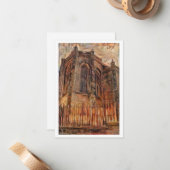 Carte De Correspondance Church of the Holy Rude (Devant/Arrière en situation)