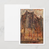 Carte De Correspondance Church of the Holy Rude (Devant / Derrière)