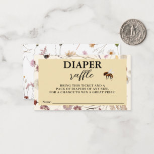 Carte De Correspondance Chute dans l'amour Chute Baby shower floral Déchet