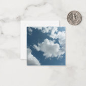 Carte De Correspondance Ciel (Devant/Arrière en situation)