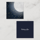 Carte De Correspondance Ciel nocturne étoilé (Devant / Derrière)