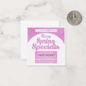 Carte De Correspondance Cire avec spécialité du tiff (Devant/Arrière en situation)