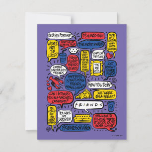 Carte De Correspondance Citations FRIENDS™
