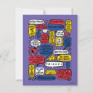 Carte De Correspondance Citations FRIENDS™