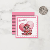 Carte De Correspondance Cités d'enseignement (Devant/Arrière en situation)