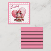 Carte De Correspondance Cités d'enseignement (Devant / Derrière)