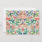 Carte De Correspondance Classic Chinoiserie Collection Note Card (Dos)