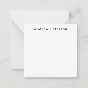 Carte De Correspondance Classic Formal Sophistiqué Vintage gris noir