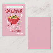 Carte De Correspondance Classroom Valentine Card- Un-Pho-Gettable- Pink (Devant / Derrière)
