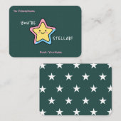 Carte De Correspondance Classroom Valentines Card – You’re Stellar (Devant / Derrière)