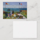 Carte De Correspondance Claude Monet - Jardin de Sainte-Adresse (Devant / Derrière)