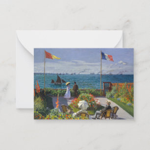 Carte De Correspondance Claude Monet - Jardin de Sainte-Adresse