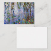 Carte De Correspondance Claude Monet - Lys d'eau (Devant / Derrière)