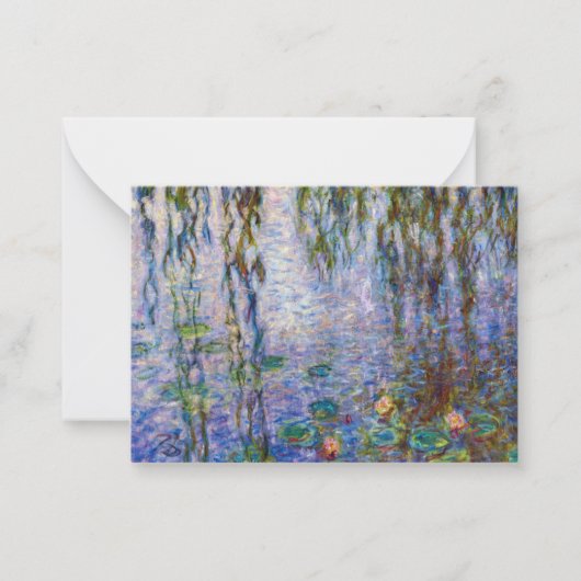 Carte De Correspondance Claude Monet - Lys d'eau (Devant)