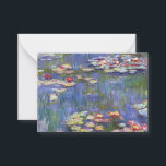 Carte De Correspondance Claude Monet - Nymphéas / Nymphéas<br><div class="desc">Nymphéas / Nymphéas - Claude Monet,  1916</div>