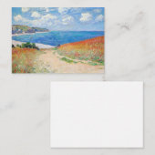 Carte De Correspondance Claude Monet - Path in Wheat Fields at Pourville (Devant / Derrière)