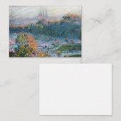 Carte De Correspondance Claude Monet - Vue des Tuileries, étude (Devant / Derrière)