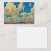 Carte De Correspondance Cloud World par Maynard Dixon (Devant / Derrière)