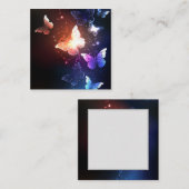 Carte De Correspondance Clowing Night Butterflies (Devant / Derrière)