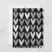 Carte De Correspondance Cœurs 4 (Dos)