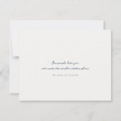 Carte De Correspondance Coeurs de Merci coeur Avocado Magenta (Dos)