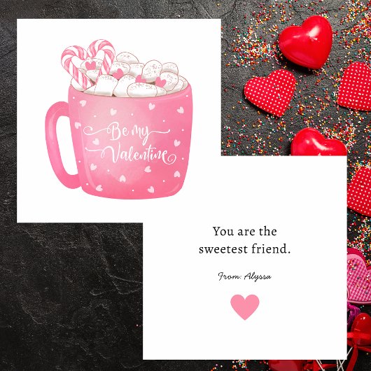 Carte De Correspondance Coeurs mignons Saint Valentin