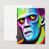 Carte De Correspondance Collection Frankenstein (Devant / Derrière)