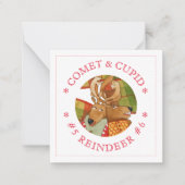 CARTE DE CORRESPONDANCE COMÈTE CUPID (Devant)