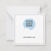 Carte De Correspondance Commander Merci Acheter Fabriqué Mon Jour (Dos)