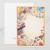 Carte De Correspondance Comme C'Est Doux ! © (Devant / Derrière)