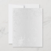 Carte De Correspondance Composition des White and Blue Butterflies (Dos)