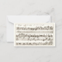 Composition musicale des années 1700 manuscrite Fu