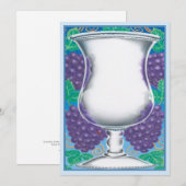 Carte De Correspondance Comptez vos bénédictions © (Devant / Derrière)