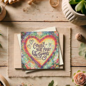 Carte De Correspondance "Comptez vos nombreuses bénédictions" Inspirivité