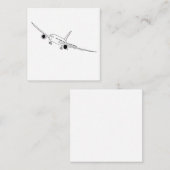 Carte De Correspondance Conception de l'avion (Devant / Derrière)