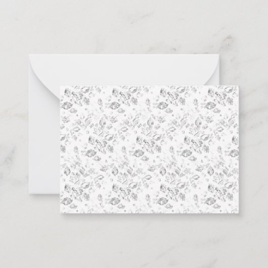 Carte De Correspondance conception de point Quarante-deux (Dos)