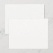Carte De Correspondance Conception de style de vie académique moderne (Devant / Derrière)