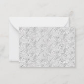 Carte De Correspondance conception du tapis Trente-six (Dos)