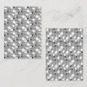 Carte De Correspondance conception quatre points (Devant / Derrière)