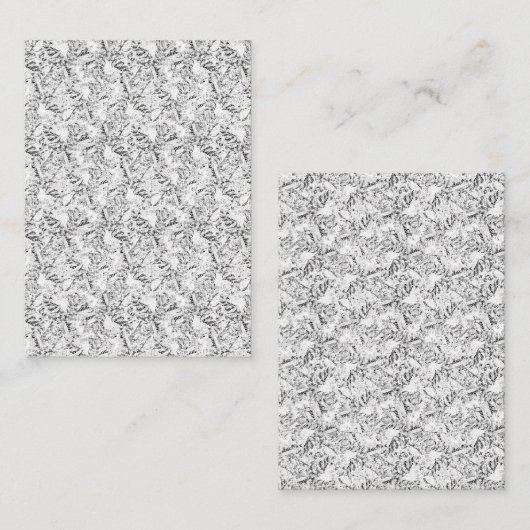 Carte De Correspondance conception sèche Vingt-Deux (Devant / Derrière)