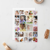 Carte De Correspondance Concevez Votre Propre Oeuvre d'Art Encadrée de Col (Devant/Arrière en situation)