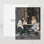 Carte De Correspondance Concevez Votre Propre Photo Unique (Devant / Derrière)