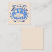 Carte De Correspondance Conseil d'un Buffalo (Devant / Derrière)