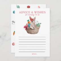 Conseils et souhaits pour maman, Baby shower de Pâ