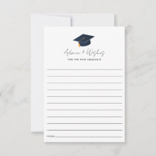 Carte De Correspondance Conseils sur l'icône de remise de diplômes minimal