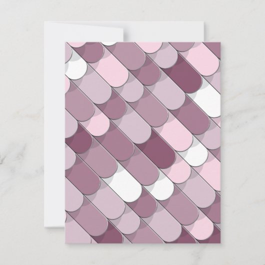 Carte De Correspondance Construction Abstraite (tuiles) 2 (Devant)