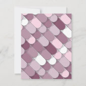 Carte De Correspondance Construction Abstraite (tuiles) 2 (Dos)